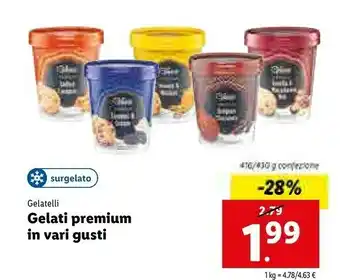Lidl Gelatelli - Pistacchio offerta