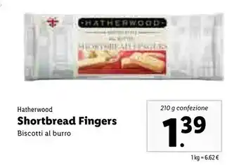Hatherwood Shortbread Fingers 210 G(ml)