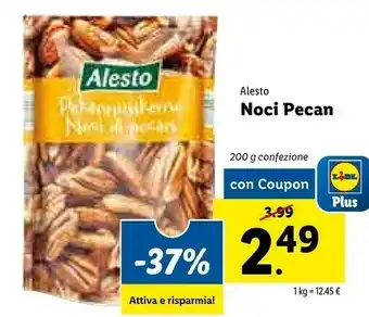 Lidl Alesto Noci Pecan offerta