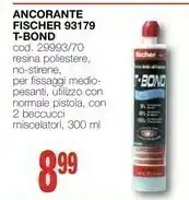 Mondo Brico Fischer Ancorante 93179 T-bond offerta