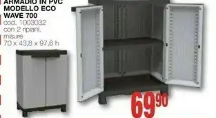 Wave 700 Armadio In Pvc Modello Eco
