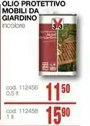 Mondo Brico Olio Protettivo Mobili Da Giardino offerta
