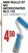 Mondo Brico Mini Rullo ST MC Microcrater Blu offerta