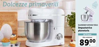 Lidl Silvercrest Kitchen Tools Impastatrice planetaria offerta