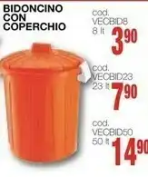 Mondo Brico Bidoncino Con Coperchio offerta