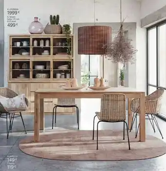 Maisons du Monde Tavolo Lung offerta