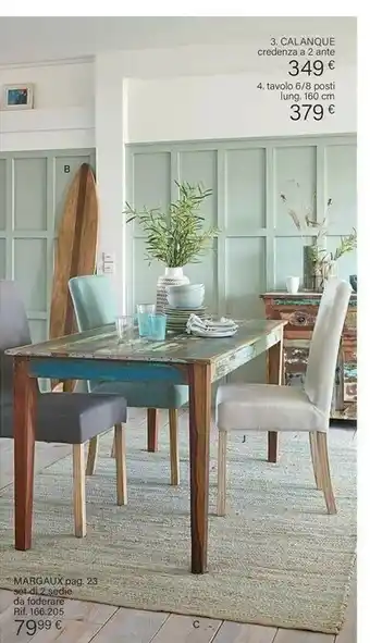 Maisons du Monde Calanque Credenza A 2 Ante offerta