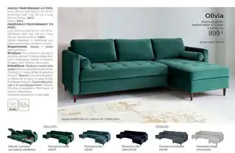 Maisons du Monde Olivia Divano Angolare Trasformabile offerta
