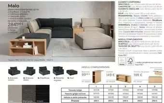 Maisons du Monde Malo Divano Componibile Formato offerta