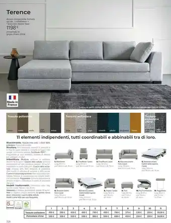 Maisons du Monde Terence Divano Componibile Formato offerta