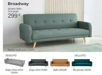 Maisons du Monde Broadway Divano Letto offerta
