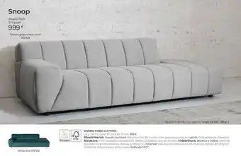 Maisons du Monde Snoop Divano Fisso offerta