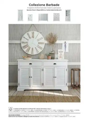 Collezione Barbade Credenza A 4 Ante