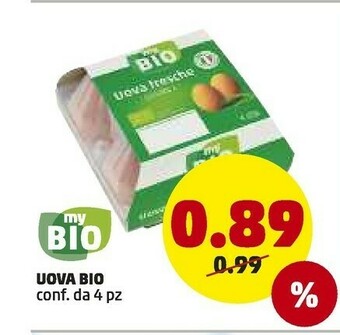 PENNY My bio Uova Fresche offerta