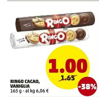PENNY Pavesi Ringo Cacao 165 G(ml) offerta
