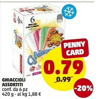 PENNY Ghiaccioli offerta