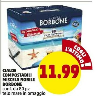 PENNY Caffe borbone Cialde Compostabili Miscela Nobile offerta