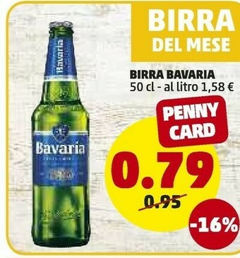 PENNY Bavaria Birra 500 G(ml) offerta