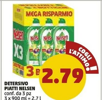 PENNY Nelsen Detersivo piatti offerta