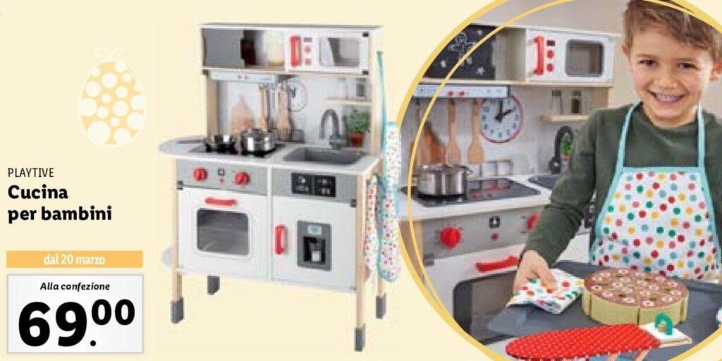 Lidl Playtime Cucina per bambini offerta