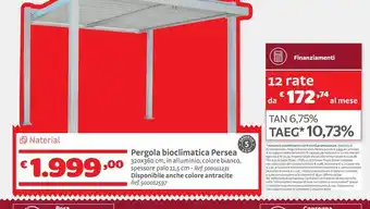 Pergola bioclimatica persea