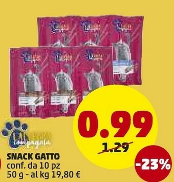PENNY Snack Gatto offerta
