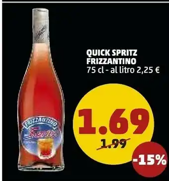 PENNY Frizzantino Quick Spritz offerta