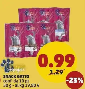 PENNY Snack Gatto offerta
