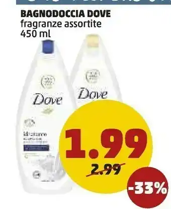 PENNY Dove Bagnodoccia Fragranze offerta