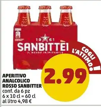 PENNY Sanbitter Aperitivo Analcolico Rosso offerta