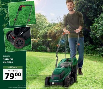 Lidl Parkside Tosaerba elettrico offerta