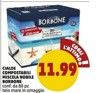 PENNY Caffe borbone Cialde Compostabili Miscela Nobile offerta