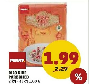 PENNY Riso Ribe Parboiled offerta