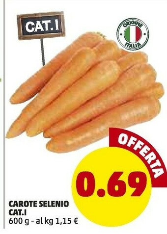 PENNY Carote Selenio offerta