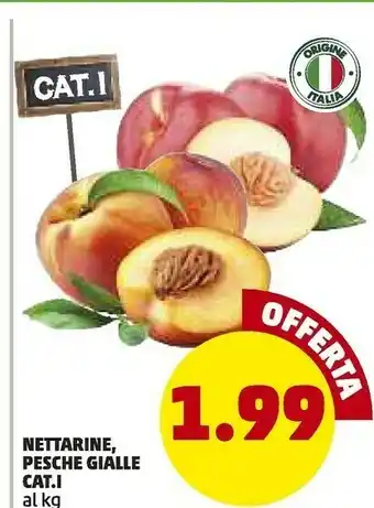 PENNY Nettarime Pesche Gialle offerta