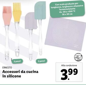 Lidl Ernesto Accessori da cucina in silicone offerta
