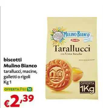 Pam Mulino Bianco Tarallucci 1000 G(ml) offerta