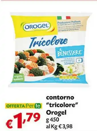 Pam Orogel Contorno Tricolore Il Benessere offerta