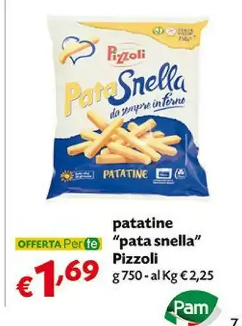 Pam Pizzoli Pata Snella Patatine offerta