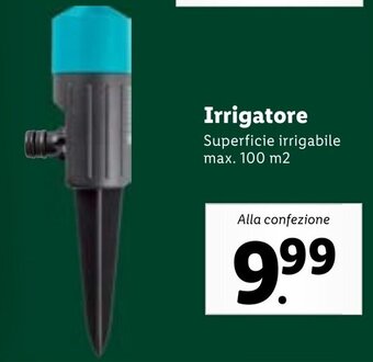 Irrigatore Superficie irrigabile max. 100 m2