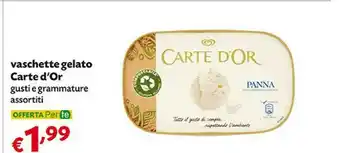 Pam Carte d'or Vaschette Gelato offerta