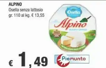 Crai Osella Alpino Senza Lattosio offerta