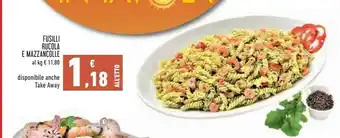 Conad Fusilli Rucola E Mazzancolle offerta