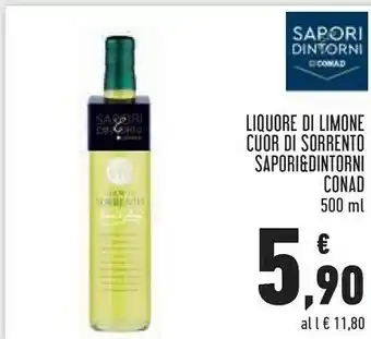 Conad Conad Sapori&dintorni Liquore Di Limone Cuor Di Sorrento offerta