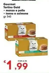 Despar Purina Gourmet Tortino Gold offerta