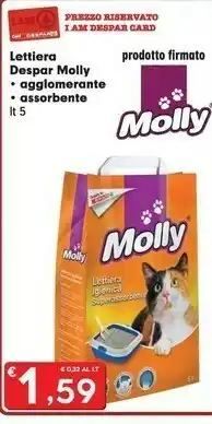 Despar Pulmoll Despar Molly Lettiera offerta