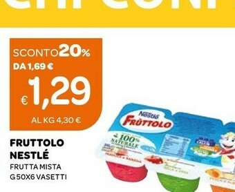 Ekom Nestlè Fruttolo offerta