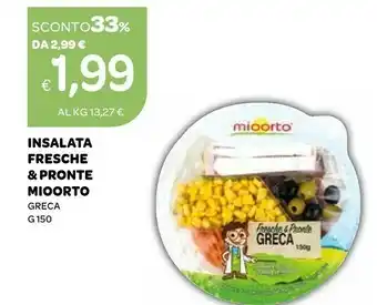 Ekom Mioorto Insalate Fresche & Pronte Greca offerta