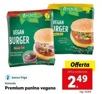 Lidl Vemondo Premium Panino Vegano 200g offerta
