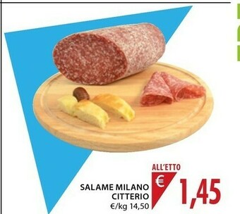 Mercatò Citterio Salame Milano offerta